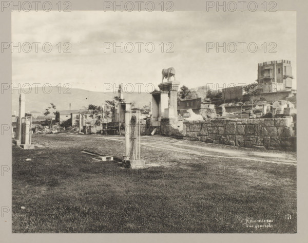 Keramiecos Vue generale 71, View of Kerameikos, photograph, annotation: '31. Cemetery at Athens.',