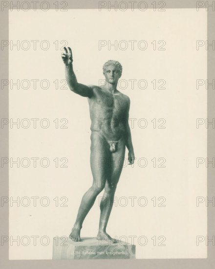 13396. Ephebus from Anticythera., Statue of Ephebus from Antikythera, photograph, number: '40.',