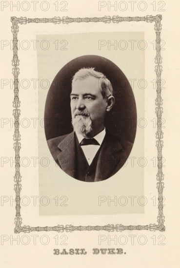 Basil Duke, photograph, page, c. 1876 - in or before 1881, photographer, paper, albumen print,