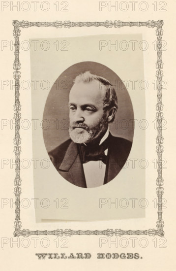 Willard Hodges, photograph, page, c. 1876 - in or before 1881, photographer, paper, albumen print,