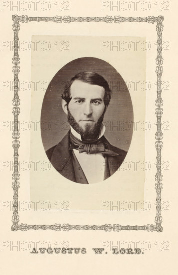 Augustus W. Lord, photograph, page, c. 1876 - in or before 1881, photographer, paper, albumen