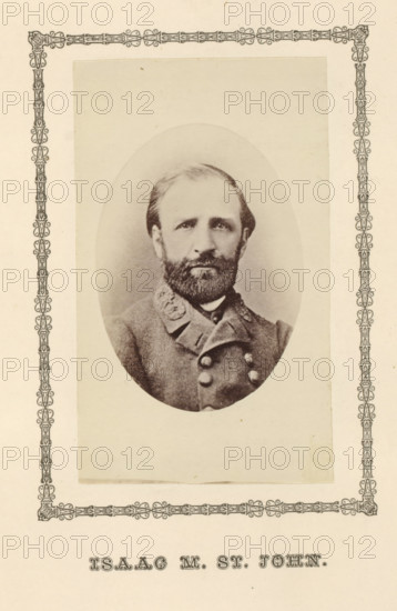 Isaac M. St. John, photograph, page, c. 1876 - in or before 1881, photographer, paper, albumen