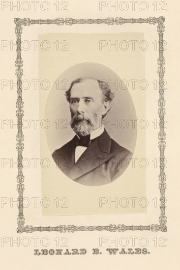 Leonard E. Wales, photograph, page, c. 1876 - in or before 1881, photographer, paper, albumen