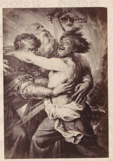 Photo reproduction of The Dispositions According to Christ by Antoine Wiertz, photograph,
