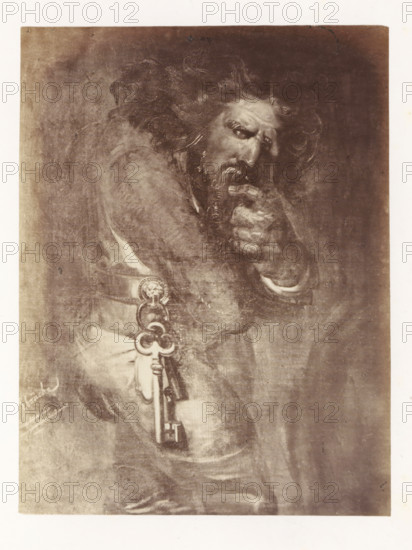 Photo reproduction of Quasimodo by Antoine Wiertz, photograph, reproduction, page, check stamp: