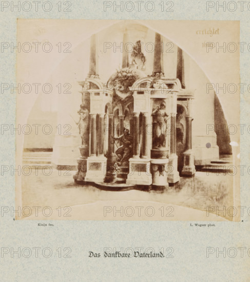 Das dankbare Vaterland, Photographic reproduction of Het dankbare Vaderland by Laurens Lodewijk