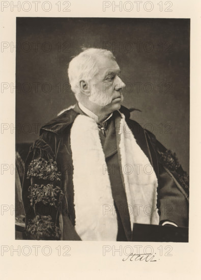 Stair, Portrait of John Dalrymple 10th Earl of Stair, page, photomechanical print, cliché maker: T.