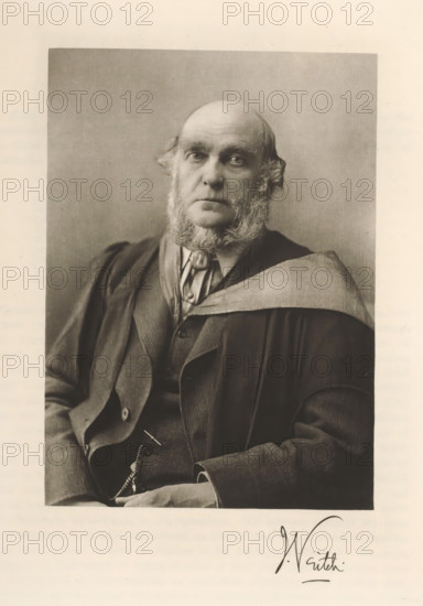 Portrait of John Veitch, Veitch, page, photomechanical print, cliché maker: T. & R. Annan & Sons,