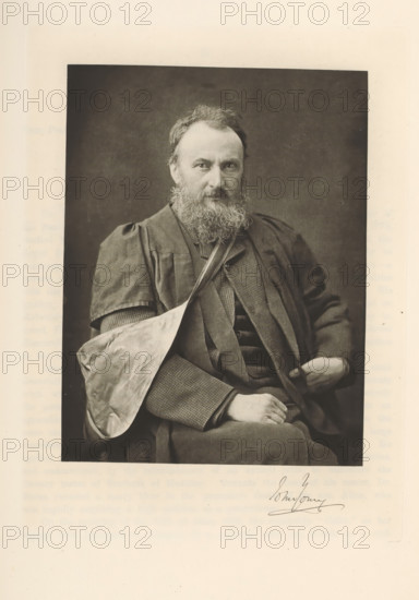 Portrait of John Young, John Young, page, photomechanical print, cliché maker: T. & R. Annan &