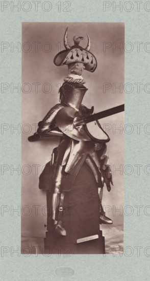 15th-century armor for a cavalryman from the army of Charles VII of France, from the collection of