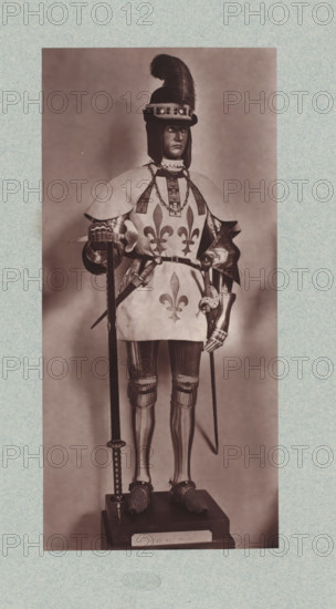 15th-century armor with various thrusting weapons from the army of Louis XI of France, from the