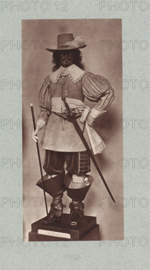 17th-century uniform with sword from the army of Louis XIII of France, from the collection of the