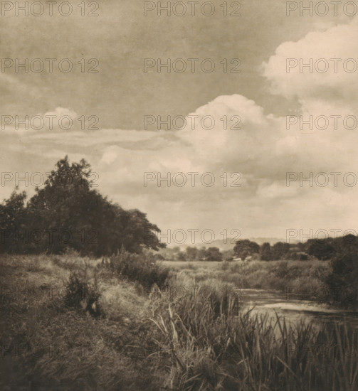 Landscape in Great Britain, page, photomechanical print, inscription: 'GB. I.', photographer: