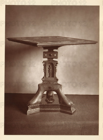 Table in front of a chessboard, from the collection of Christopher Beckett Denison, page,