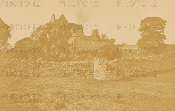 Craigmillar, View of Craigmillar Castle, photograph, page, number: 'Pl. 2.', photographer: Vincent