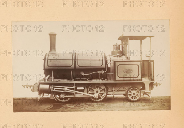Steam locomotive made by Sharp, Stewart and Company, photograph, page, number: '751', inscription:
