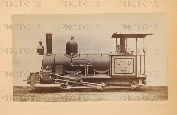 Steam locomotive made by Sharp, Stewart and Company, photograph, page, number: '810', inscription: