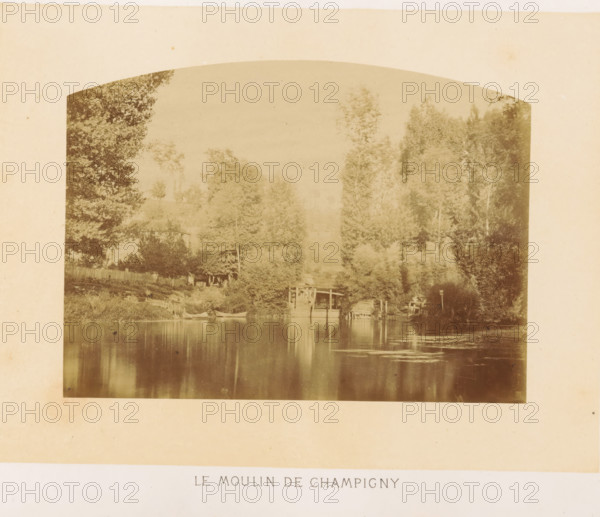 Le moulin de Champigny, Marne in Champigny-sur-Marne, photograph, page, photographer: Ildefonse