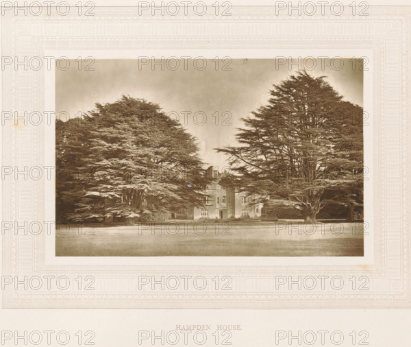 View of Hampden House, Hampden House, page, photomechanical print, photographer: Stephen Thompson,