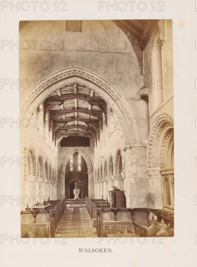 Walsoken, photograph, page, photographer: Edward Johnson, All Saints' Church (Walsoken), c. 1858 -