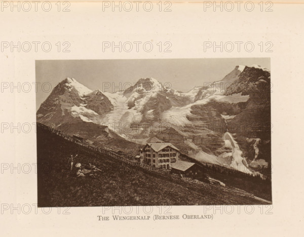 View of the Wengernalp in the Bernese Oberland, The Wengernalp (Bernese Oberland), page,