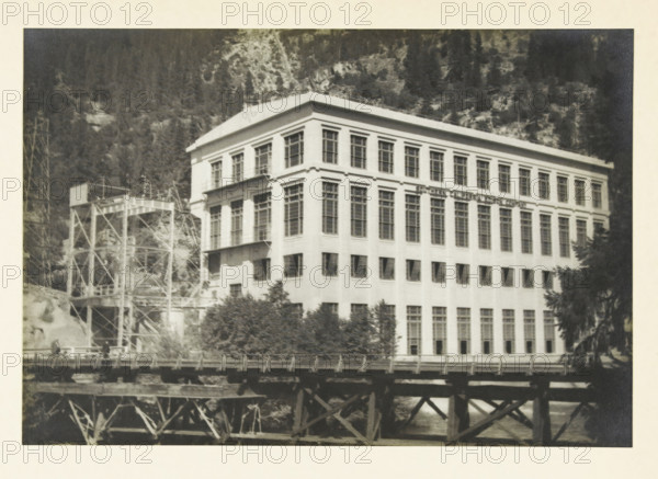 Centrale a, d Big Creek, Fresno California, Big Creek Power Plant, Fresno, California, United