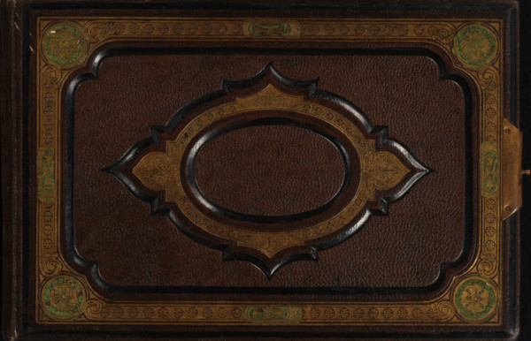 Photo album (empty), photograph album, slip-in album, Photo album with fifty pages with two