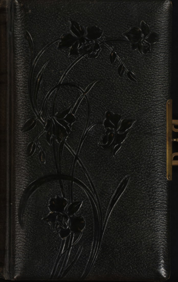 Photo album (empty), photograph album, slip-in album, Photo album with 28 pages with either a