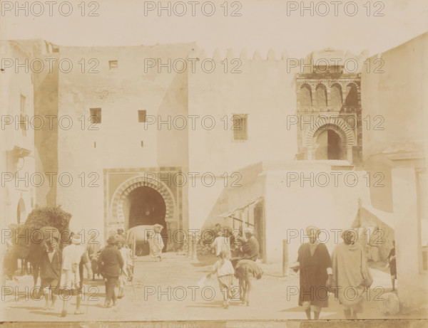 Cityscape in Sousse, Sousse, Porte de la Quarantaine, photograph, number: '276', photographer: