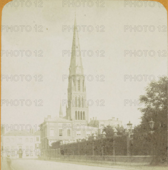La Haye. Nouvelle Eglise Catholique, View of the Sint-Jacobus de Meerkerk in The Hague, Vues de