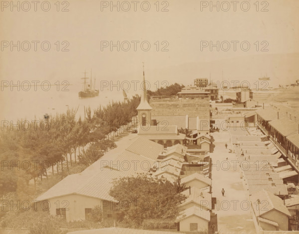 View of Port Tewfik, near the Suez Canal, Port Tewfik Suez, photograph, number: 'No. 138',