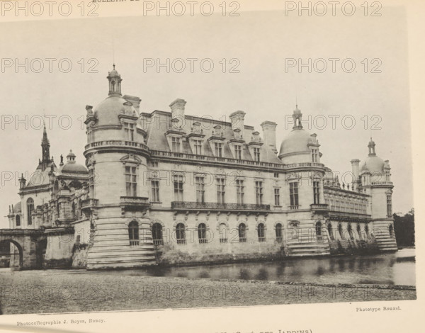 Chateau de Chantilly (Coté du Champ de Courses), View of Château de Chantilly, page,