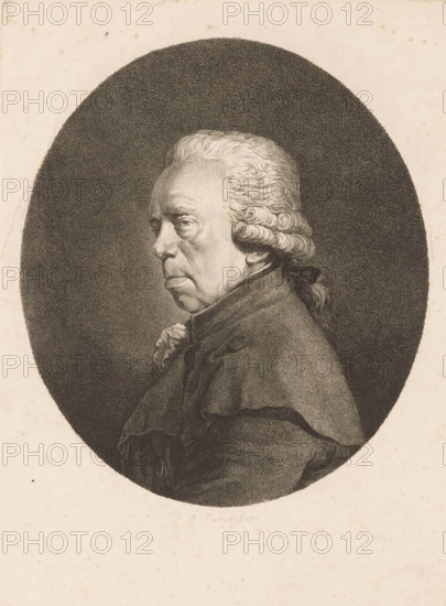Portrait of Johann Christian Brand, print, printmaker: Adam von Bartsch, Vienna, 1793, Lower