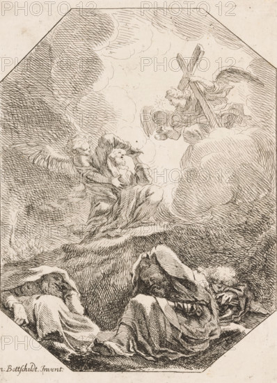Christ in the Garden of Gethsemane, Various designs, Opera Varia Historica, Poetica & Iconologica,