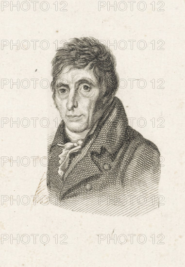 Portrait of Abraham van Strij, print, after drawing by Pieter Christoffel Wonder (possibly), 1790 -