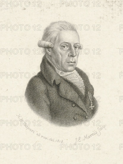 Portrait of Rhijnvis Feith, print, Portrait of the poet and lawyer Rhijnvis Feith., printmaker: