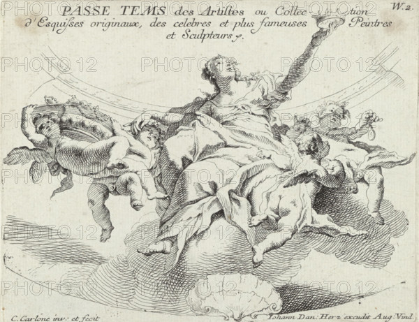 Nobility, Passe tems des artistes, ou collection d'esquisses originaux des celebres et plus