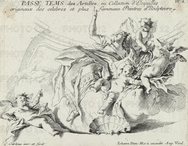 Rijkdom, Passe tems des artistes, ou collection d'esquisses originaux des celebres et plus fameuses