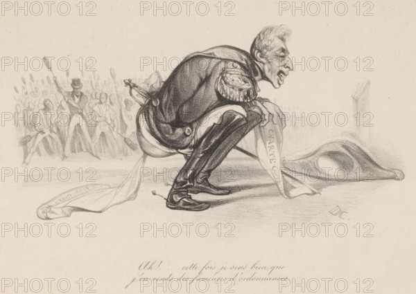 Ah!.. Cette fois je sens bien, Charles publisher, Paris, paper, chine collé, lithography, height