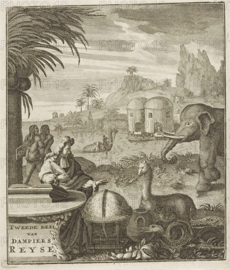 Second part of Dampier's Journey, Title page for: William Dampier, Second part of William Dampier's