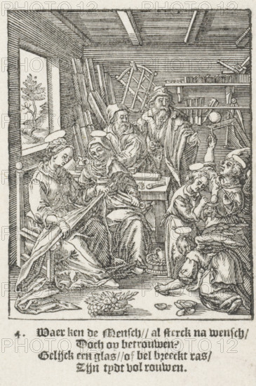 Christ Child blowing soap bubbles, The Childhood of Our Lord Jesus Christ, Youth of Christ, print,