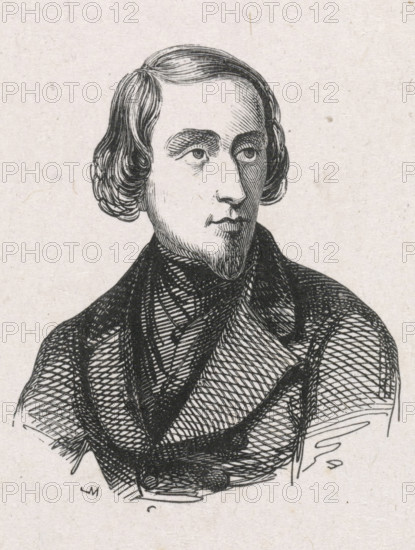 Portrait of Simon van den Berg, print, printmaker: Monogrammist M (Germany), after drawing by Simon