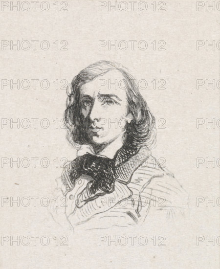 Portrait of Guillaume Anne van der Brugghen, print, after drawing by anonymous, 1841 - 1842,