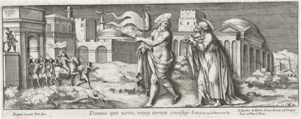 Christ Appears to Peter, Domine quo uenis, uenio iterum crucifigi, Representations by Raphael in