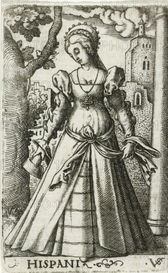 Foolish virgin as personification of Spain, Hispani, Wise and foolish virgins as European countries