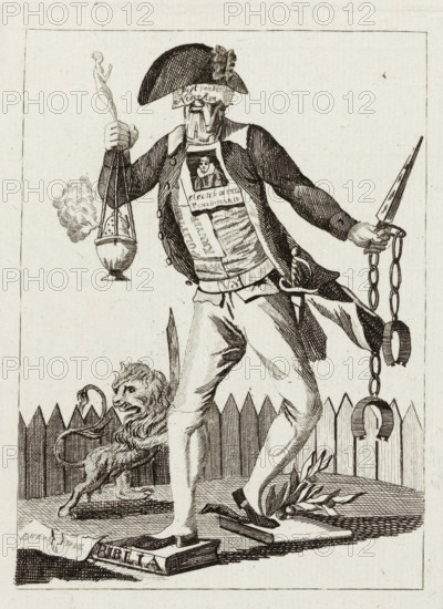 Image of a Kees, Weegluis, Avijoenvreeter, Amokspoeger, or Contemporary Patriot, Caricature of the