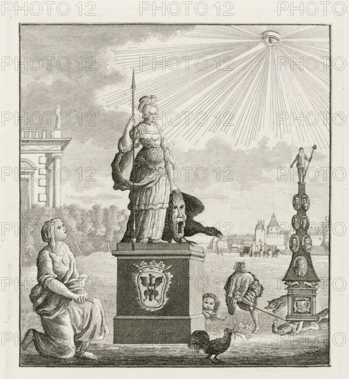 Moral Statue for Her Royal Highness, Madame the Princess of Orange, Born Princess of Prussia,