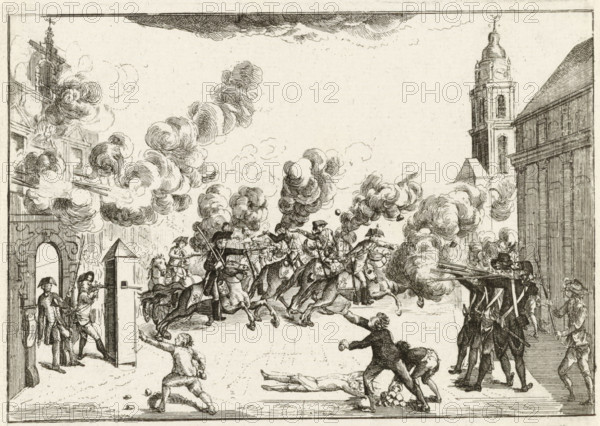 Affair of the Grain Market following the Tragedy of September 20, 1787 Glorious Day for the Brawler