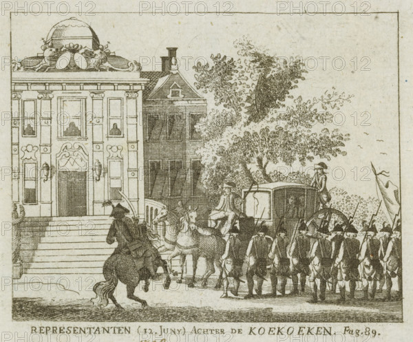 Representatives (June 12) Behind the Cuckoos, Huis ten Bosch with the arrested members of the