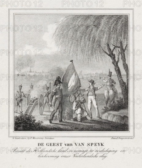 The Spirit of Van Speyk Inspires the Dutch land and sea forces for the defense and protection of